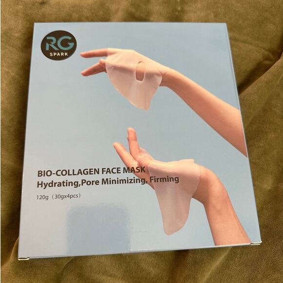 RG Spark Other - NEW 4 Pack Collagen Face Mask Hydrating Sheet Overnight Mask